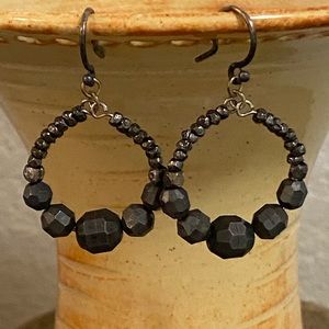 Chan Luu Hemitite Beaded Earrings